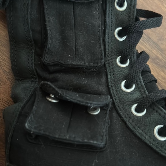 Converse Women's Black High-Top Sneakers - Picture 6 of 12